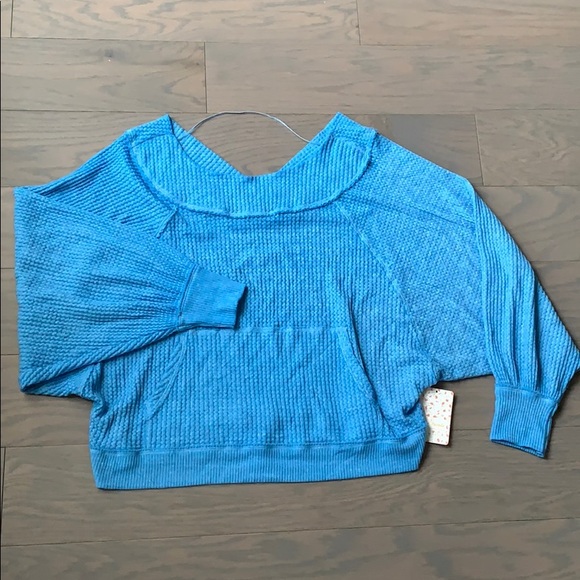 NWT Free People Westend Thermal Long Sleeve Top - Picture 2 of 9